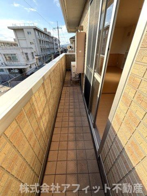 【バルコニー】 | ルベール曙 B棟 | 南西向き