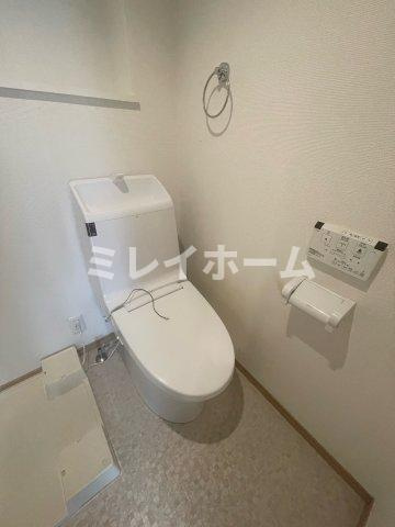 ポモドーロ蒲田のトイレ|同建物内別のお部屋の参考写真になります。