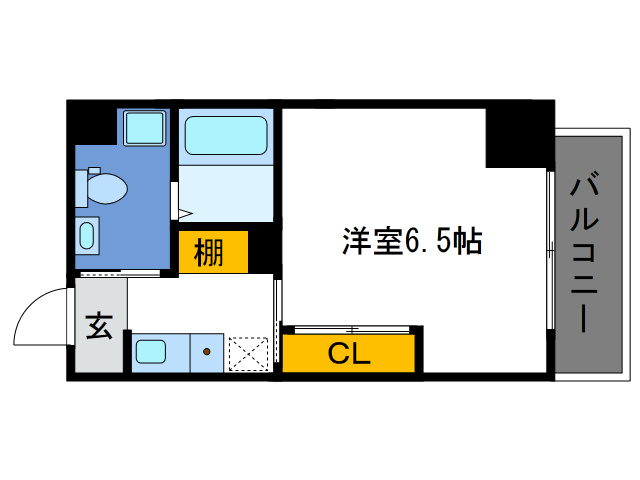 JJ COURT 市元の間取り