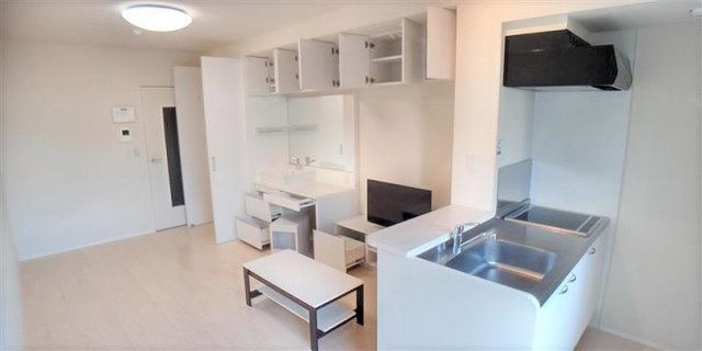 【居間・リビング】 | ミランダサンライズ大川Ⅱ | 設備・仕様は号室により異なる為、現況を優先致します。