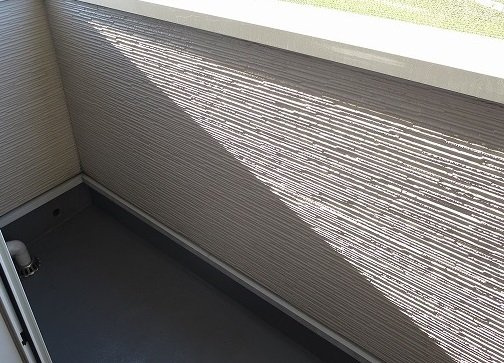 アンベリールＢのバルコニー