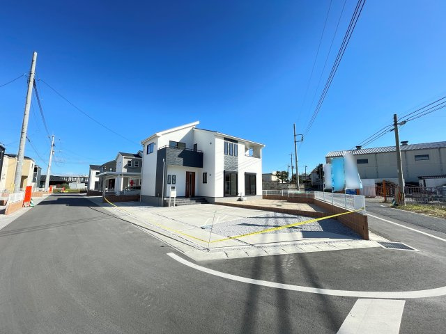 新築戸建・新築建売　大泉町寄木戸【長期優良住宅】西小・西中の前面道路含む現地写真