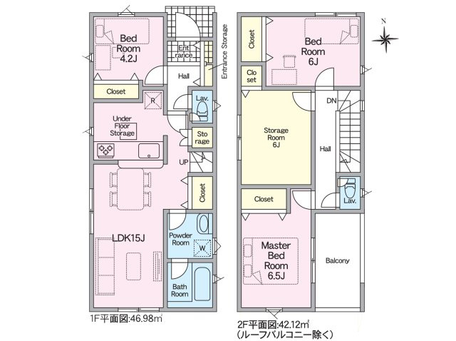 名東区神月町（全3棟）の間取り