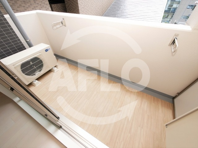 ラ・フォルム天満橋EASTのバルコニー|ラ・フォルム天満橋EAST　バルコニー