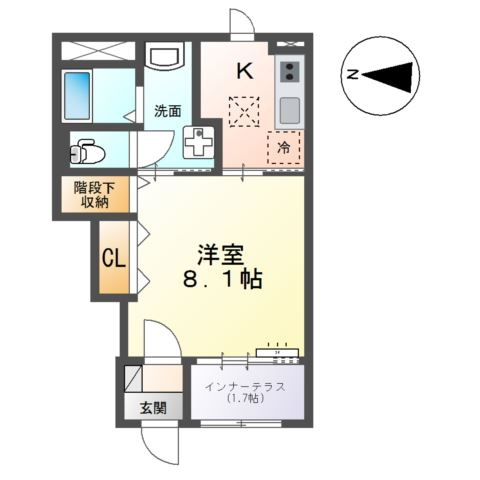 Amaterasuの間取り