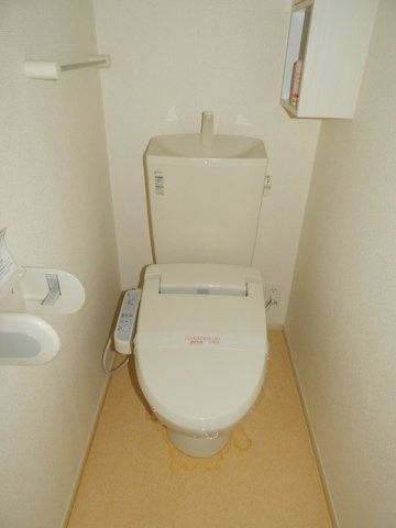 ベルメゾン５１０のトイレ|清潔感のあるトイレです