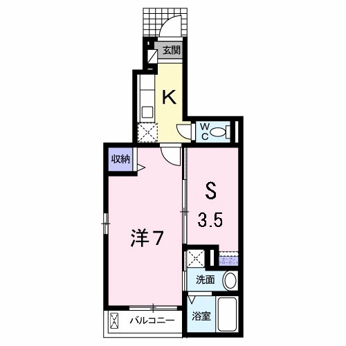 ベルメゾン５１０の間取り