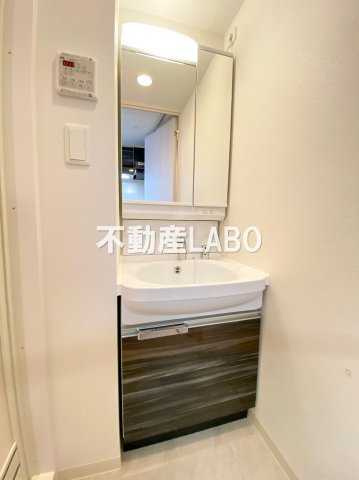 プレサンスOSAKA DOMECITY クロスティの洗面所