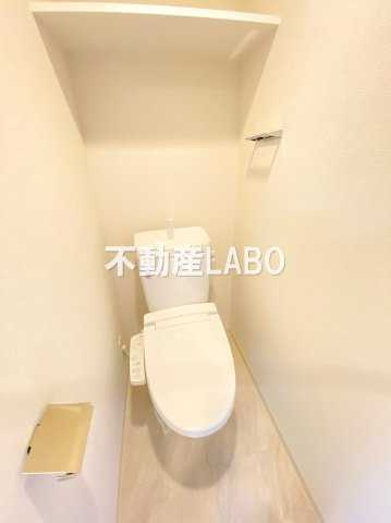 プレサンスOSAKA DOMECITY クロスティのトイレ