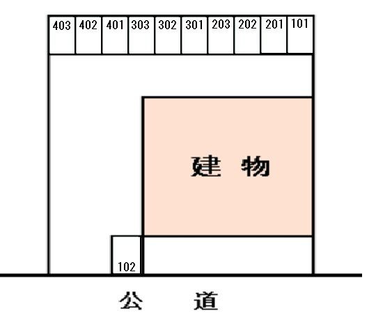 クレアールメゾン大山の区画図