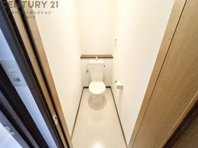 1階と２階にトイレ