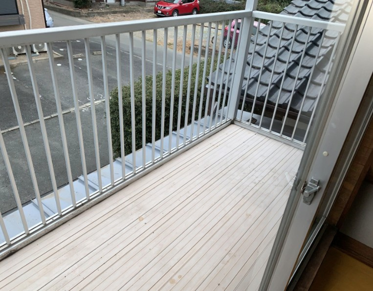 渡辺戸建【キャッシュバック対象物件】のバルコニー