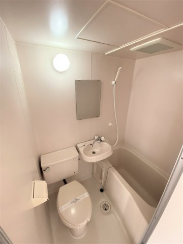 ポートハイム三春台の洗面所|使いやすい洗面所です