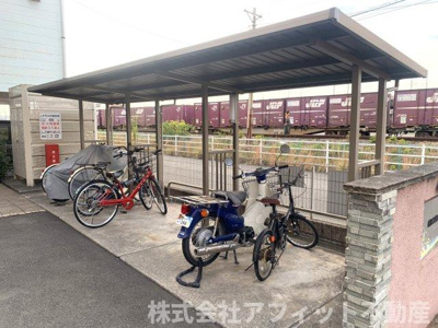 【その他共用部分】 | アルコバレーノ | 駐輪場