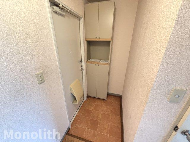 リバーサイドシティ麻生川の玄関