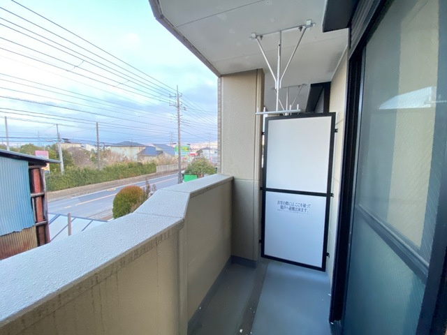 ル・シェモアのバルコニー