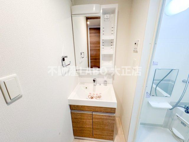 スペーシア日本橋東の洗面所