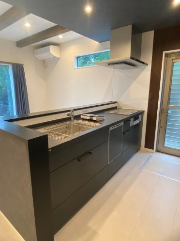 【キッチン】 | 今津ガレージ付き平屋住宅