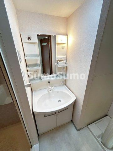 ウィズプレジール若王寺の洗面所|使いやすい洗面所です