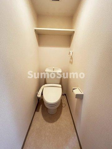 ウィズプレジール若王寺のトイレ|清潔感のあるトイレです