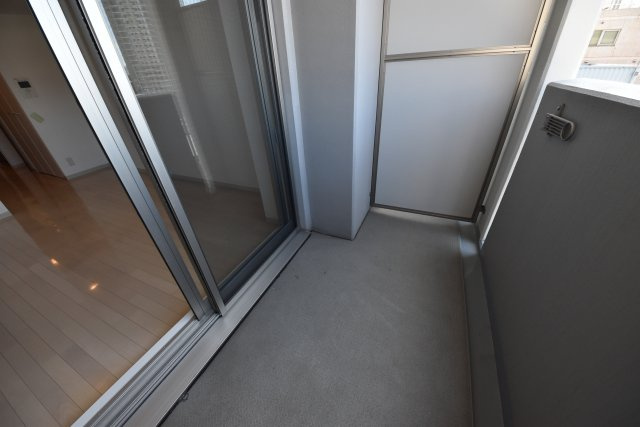 アーデン谷町のバルコニー