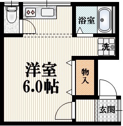 ことぶき荘の間取り|★２０１６年４月内装フルリニューアル★