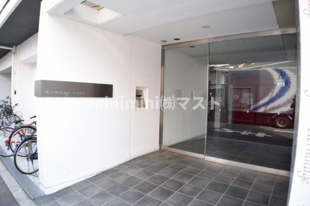 エルミタージュ難波南Ⅴのエントランス