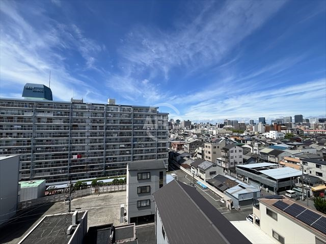 プレサンスＯＳＡＫＡ東成中本ハーヴィルの展望|プレサンスＯＳＡＫＡ東成中本ハーヴィル　眺望