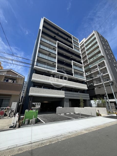 プレサンスＯＳＡＫＡ東成中本ハーヴィルの外観パース|プレサンスＯＳＡＫＡ東成中本ハーヴィル　外観パース