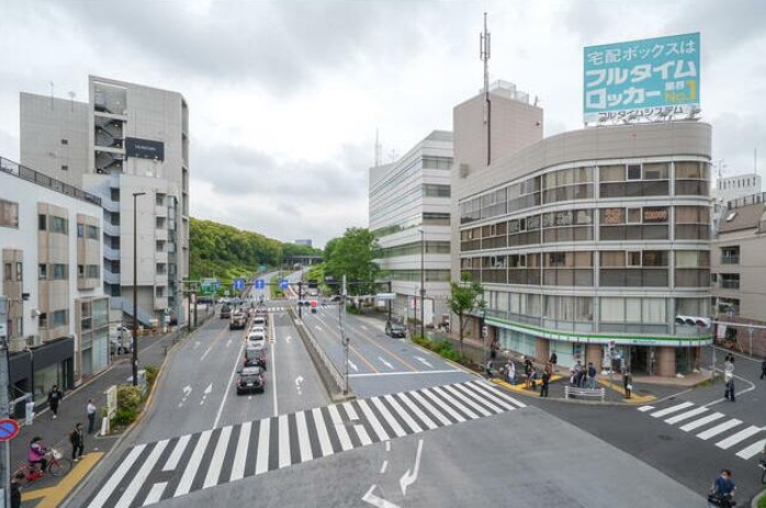 フォンテ西原宿ビルの外観