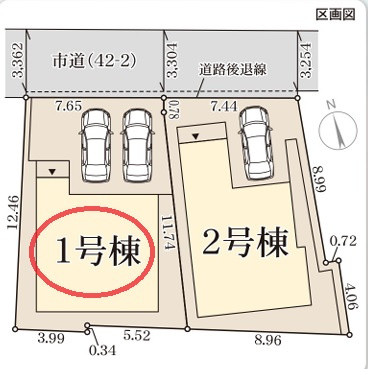 【区画図】 | リーブルガーデン垂水区仲田２期 | 区画図
