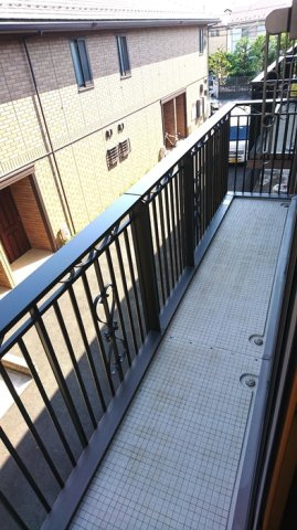 グリーンハイツのバルコニー