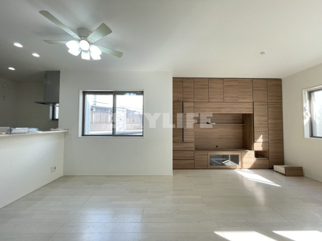 天王田戸建賃貸　１号地の居間・リビング