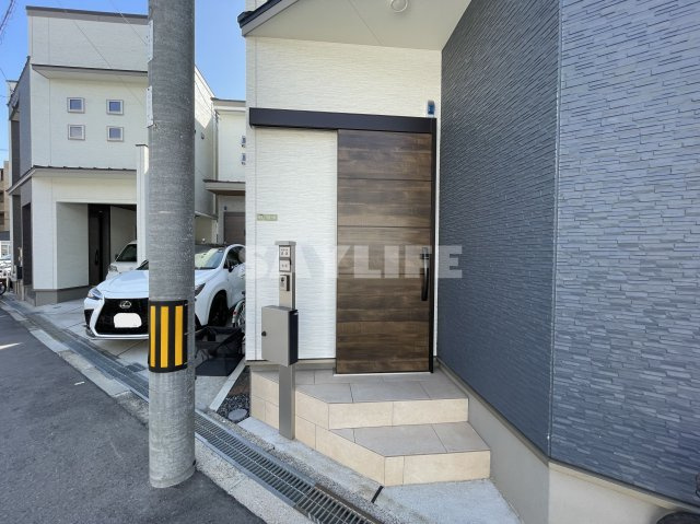 天王田戸建賃貸　１号地のエントランス