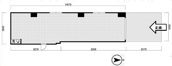 大阪市西区立売堀４丁目の店舗事務所