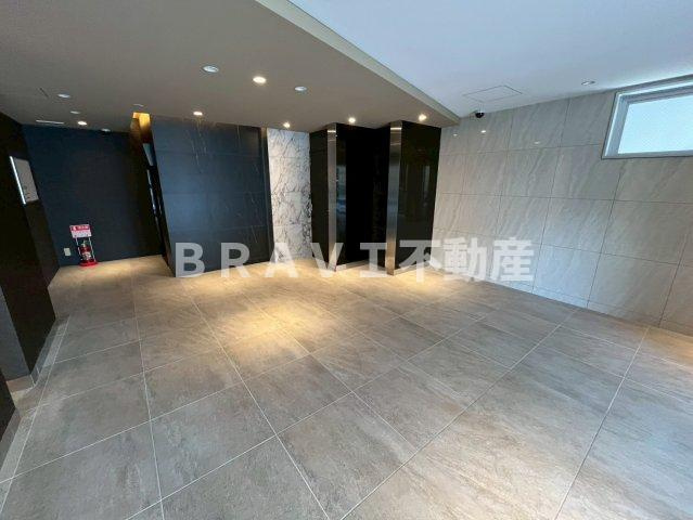 Alivis都島北通　BRAVI不動産のロビー|【Alivis都島北通】毎日通るロビーはこのようになっています