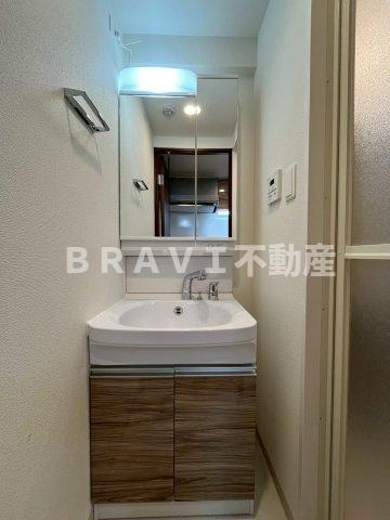 Alivis都島北通　BRAVI不動産の洗面所|【Alivis都島北通】使いやすい洗面所です