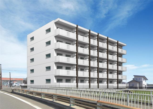 サンテラス・TUTOMIの外観パース|外観パースです