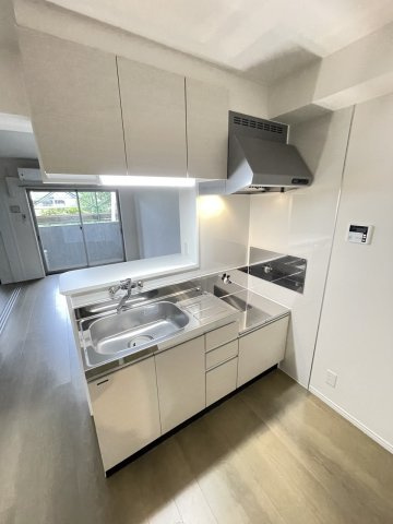 (仮称)日向・新生町YMマンションのキッチン|お料理しやすいキッチンです