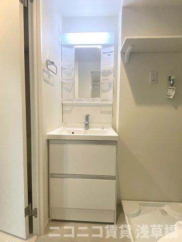 ハーモニーテラス綾瀬の洗面所|別号室イメージの為、現状を優先致します。