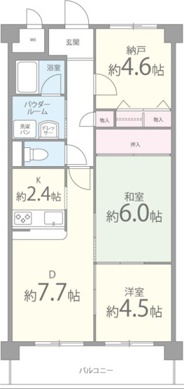 【間取り】 | アロッジオKTI