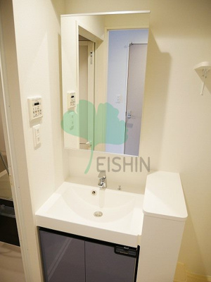 【洗面所】 | エンクレストベイ天神東2 | シンプルで使いやすい洗面台です！