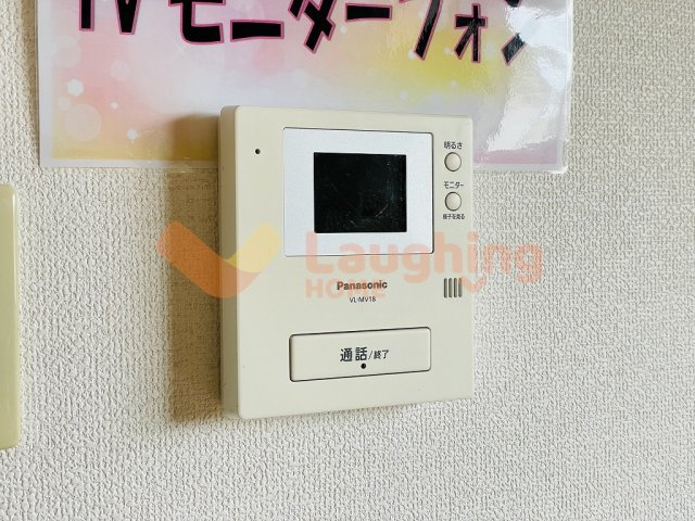 久留米市上津町のアパートのセキュリティ
