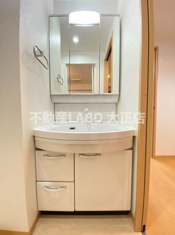 COCORO-WESTの洗面所