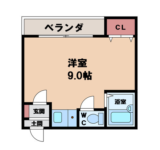 【間取り】 | フレグランス阿倍野