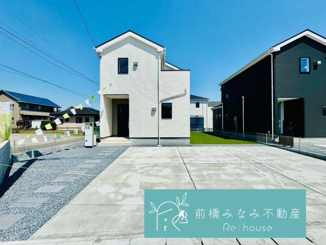 佐波郡玉村町板井23-1期　１号棟(全７棟)　リナージュ　新築建売分譲の外観|外観は落ち着いています