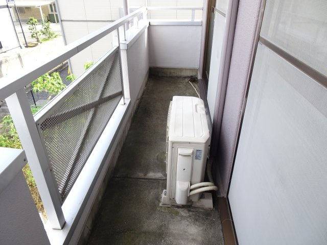 レジデンスカワセのバルコニー
