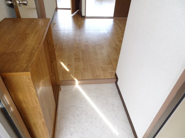 レジデンスカワセの玄関