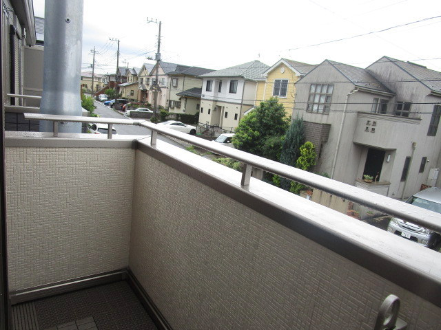 le boisあかね台Cのバルコニー