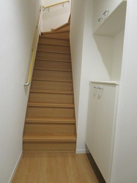 le boisあかね台Cの玄関